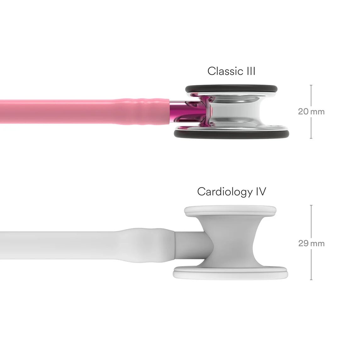 Classic III · Mirror & pearl pink - pink stem · 5962